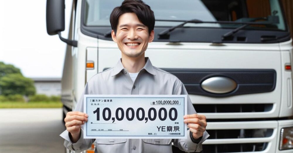トラック運転手は年収1000万円稼げる？